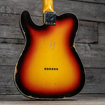 Fender Custom Shop 1960 Telecaster Custom Relic - 3-Tone Sunburst image 8