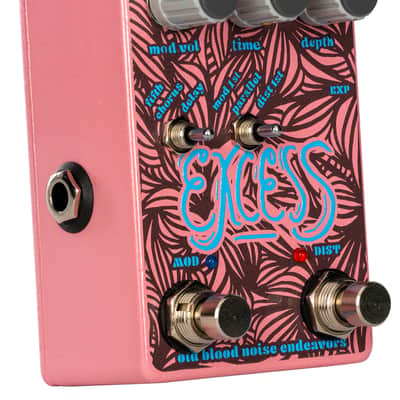Old Blood Noise Endeavors OBNE Excess V2 Distortion / Chorus / Delay Effects Pedal image 3