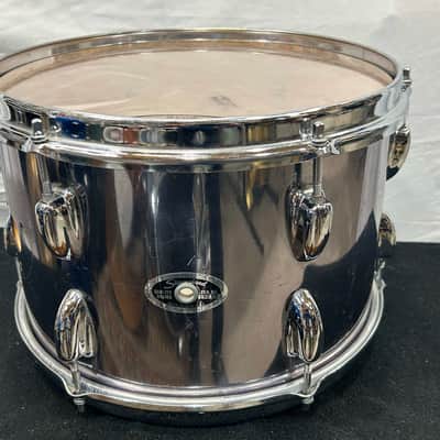 Slingerland 8X12" COW Rack Tom (8145-1045) 90's - Chrome Over Wood image 1