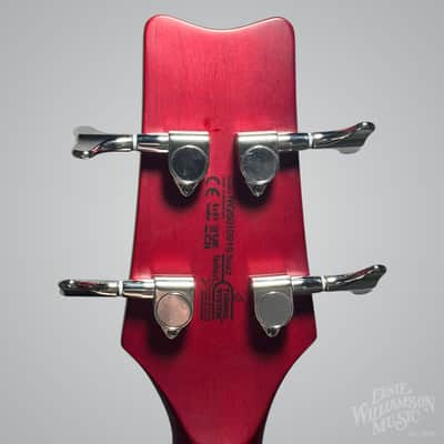 Washburn SB4R Scavenger '78 Electric Bass w/Gigbag. Trans Red image 8