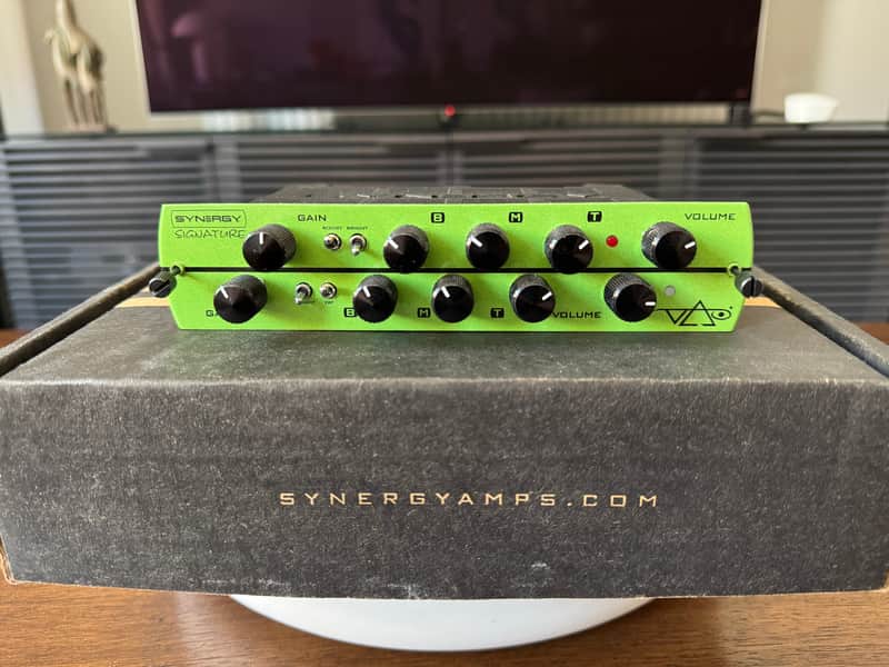 Synergy Steve Vai Signature 2-Channel Preamp Module 2020 - Green image 1