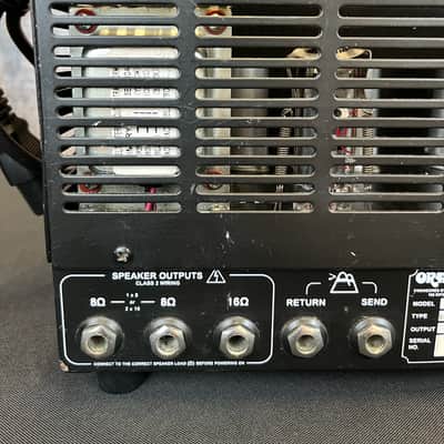 Orange Dark Terror DA15H Tube Amplifier 2018 - black image 11