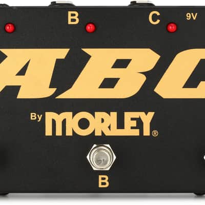 Morley Gold Series ABC 3-button Switcher/Combiner Pedal image 1