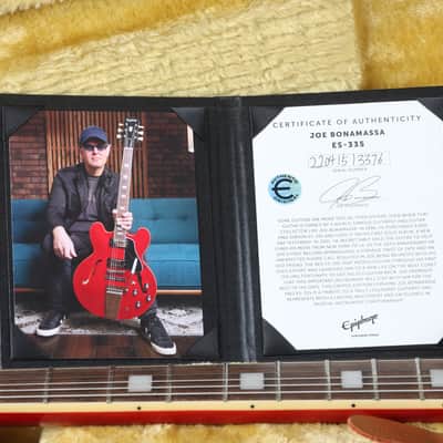 Epiphone Joe Bonamassa 1962 ES-335 - Sixties Cherry - 2nd Hand image 20
