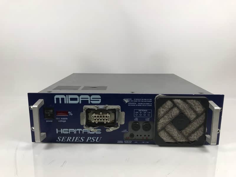 Midas PS750 Power Supply PSU, Heritage 2000, 3000, 4000 | Reverb
