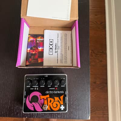 Electro-Harmonix Q-Tron Plus Envelope Filter with Effects Loop 2008 - Present - Black / Purple / Orange image 2