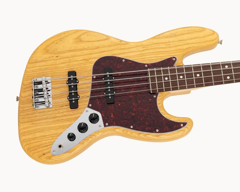 Fender MIJ Raw Ash Jazz Bass image 2