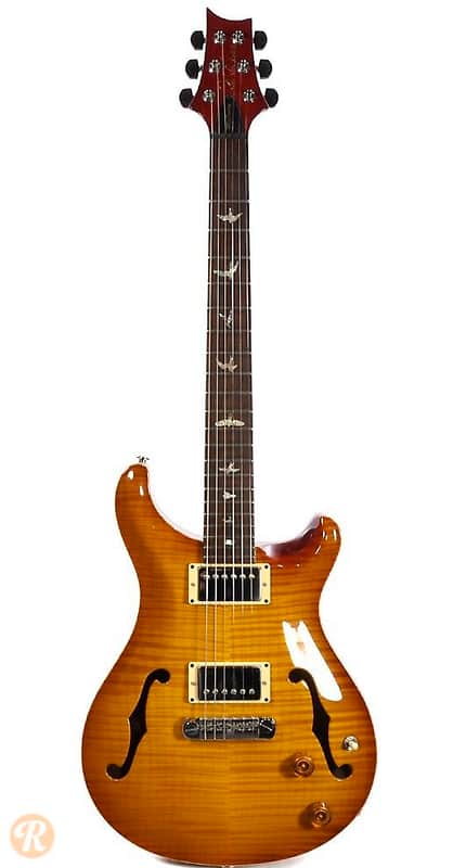 PRS McCarty Hollowbody II with Birds and 10 Top Sunburst 2010 image 3