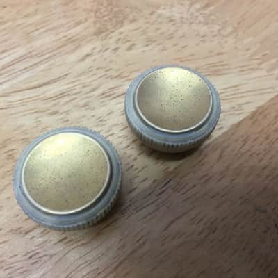 Real Life Relics Hofner Beatle Bass Tea Cup Knobs (Set of 2).   [W8] image 2