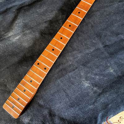 Guitar Mill T-Style Replacement Neck / 1 pc. Roasted Maple / Chunky C / Gloss / Med Relic (#GIN-3908) image 2