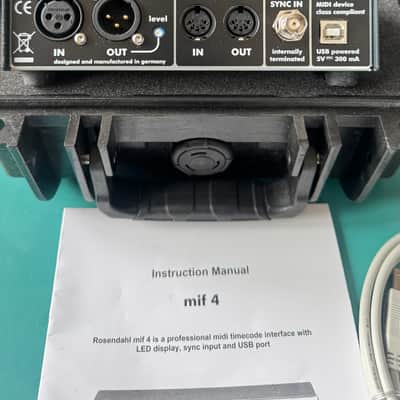 Rosendahl Mif4 Pro MIDI time code interface image 3
