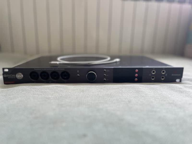 Immagine Antelope Audio Orion Studio Synergy Core Thunderbolt Audio Interface with Onboard DSP 2019 - Present - Black - 1