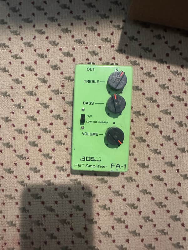 Boss FA-1 FET Amplifier 1983 - Green image 1