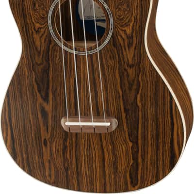 Fender Zuma Exotic Concert Ukulele, Walnut Fingerboard, Bocote image 2