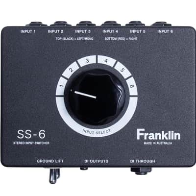 Franklin Audio SS-6 Stereo Input Switcher DI | Reverb UK