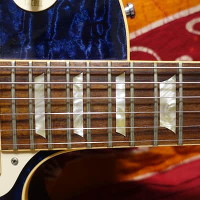 Gibson Custom Shop Les Paul Standard '59 Reissue Quilt Maple Top Nordic Blue 2011 image 8