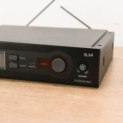 Shure SLX4 Wireless Receiver - L4 Band: 638-662 MHz (NO POWER SUPPLY) CG013EF image 2