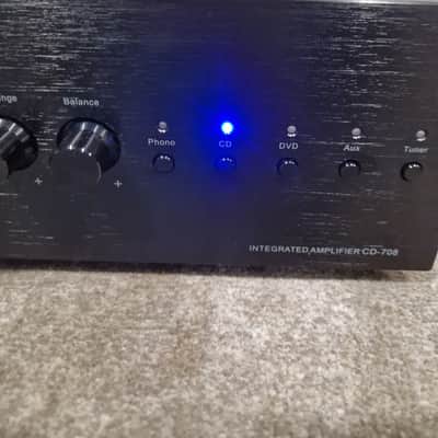 Auna CD-708 - Integrated Amplifier - Black – Integrated Amplifier - Spares or Repair image 3