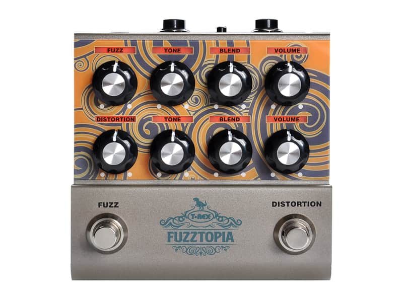 T-Rex FuzzTopia Fuzz + Distortion Pedal image 1