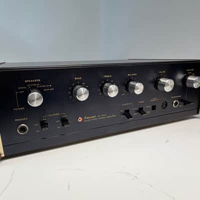 Sansui AU-505 Integrated Amplifier DeoxIT Cleaned Tested image 1