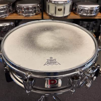 14" x 4" Premier Royal Ace 1960s Chrome Over Brass Snare image 9