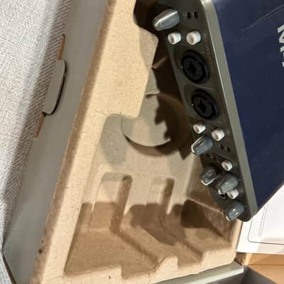 M-Audio Fast Track Pro USB Audio / MIDI Interface 2000s - Blue/Gray image 2