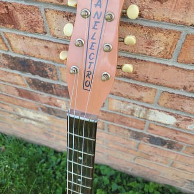 1998 Danelectro DC-59 Electric Guitar Copper Great Player & Sound Exceptionally Fine Original Condition image 3