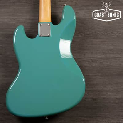 1994 Fender MIJ Jazz Bass Sonic Blue image 4