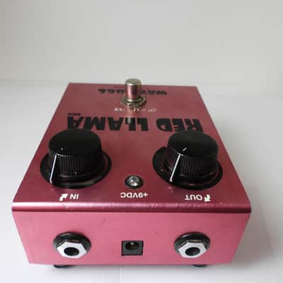 Way Huge WHE203 Red Llama MKII Overdrive Effects Pedal Free USA Ship image 4