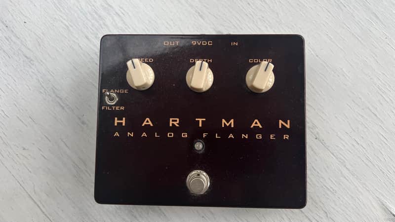 Hartman Analog Flanger Pedal 2010s - Brown image 1
