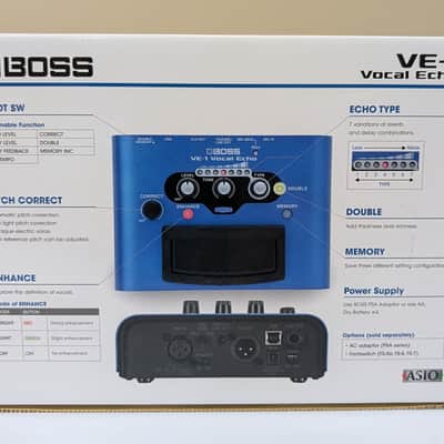 Boss VE-1 Vocal Echo Multi-Effect Unit 2015 - Present - Blue image 5