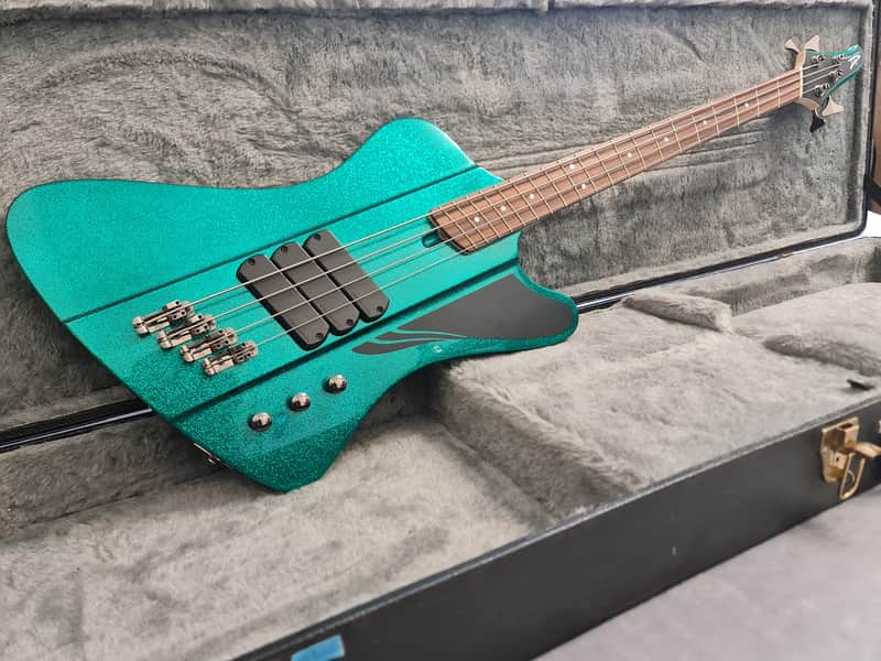 Dingwall D-Bird Standard 2017 - Aquamarine Flake w Hardcase image 1