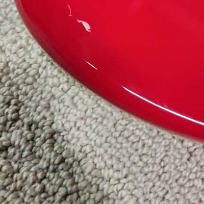 Squier Mini Precision Bass  - Dakota Red image 5