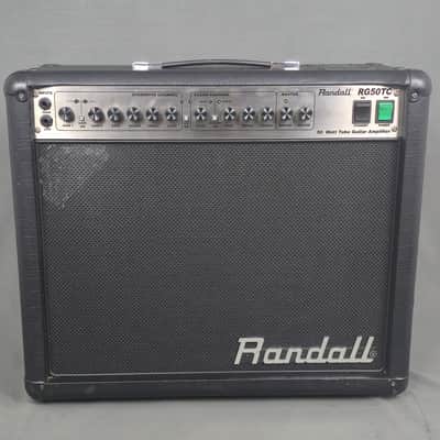 Randall RG50TC 2-Channel 50-Watt 1x12" Guitar Combo 2000s - Black image 1