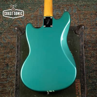 2006 Fender '69 Competition Mustang MG69-85CO Ocean Turquoise Metallic Matching Headstock CIJ Japan image 8