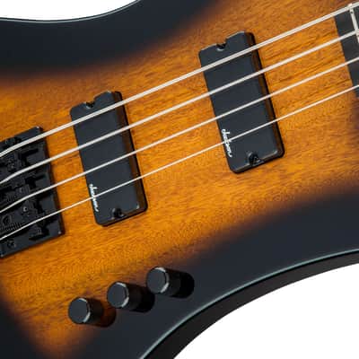 Jackson JS Series Kelly Bird Bass JS2 Tobacco Burst image 6