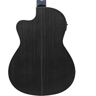 Ibanez GA5FMTCEOB Open Pore Classical Acoustic Electric Guitar - Berry image 5