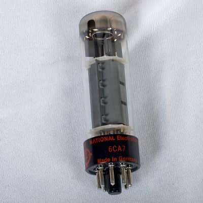 Matched Pair – National Electronics EL34 Power Tubes – Made in Germany image 2