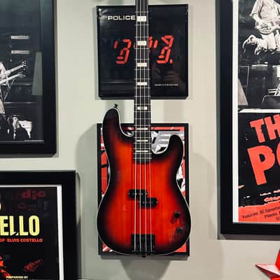 Fender Aerodyne Precision Bass Build 2024 - Red image 12