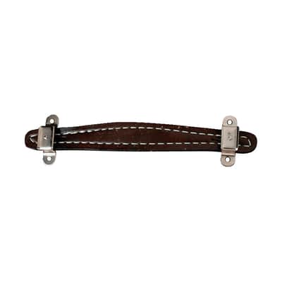 Fender Pure Vintage 9" Stitched Brown Leather Amplifier Handle image 2