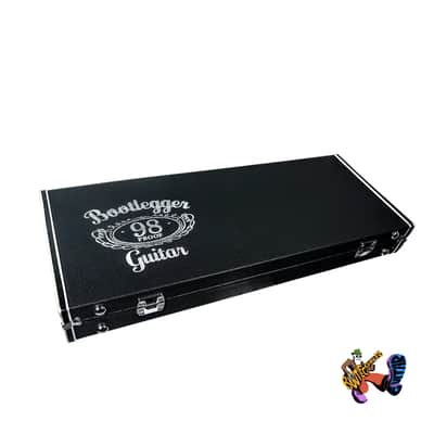 Bootlegger Guitar Absinthe Headless 2022 Honey Clear Matte EMG Coil Split Tremolo Case image 8