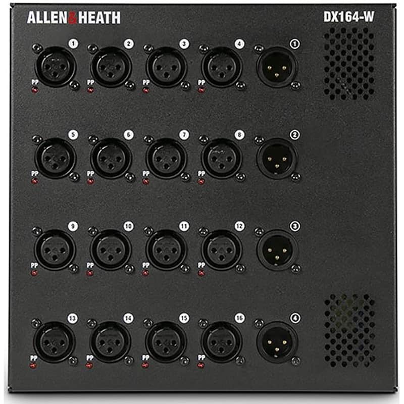 Allen & Heath DX164-W 16-Input XLR Output Wall Mount DX Expander - Mint, Open Box image 1