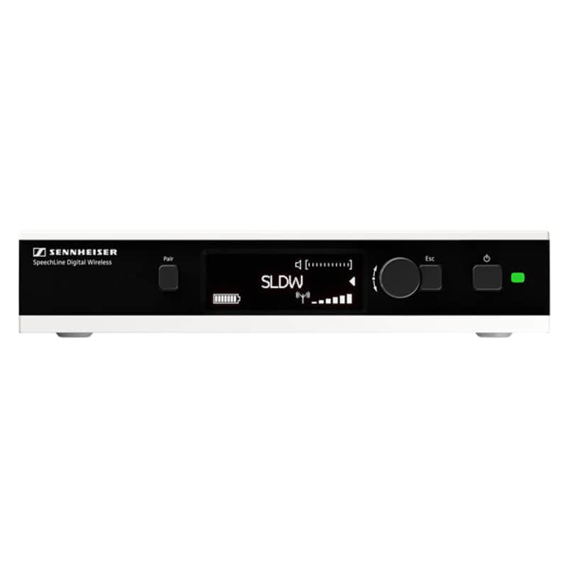 Sennheiser SL RACK RECEIVER DW-4-US SpeechLine Digital Wireless Receiver image 1