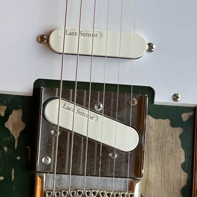 Fender THE TPP FRANCIS ROSSI "STATUS QUO" TELECASTER TRIBUTE. 2019 - Green image 4