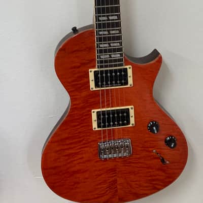 Magic City Guitars Zebra Flame 2024 - Orange image 10