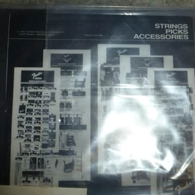 Fender Telecaster 1990s Case Candy Packet Tele Build Sheet Tag, Owner's Manual, Adjustment Tools, Parts Booklet, Specs Booklet, Made in USA Tag Inspection Tag Complete image 8