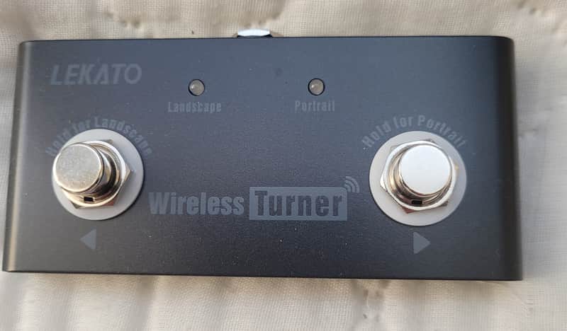 Lekato Wireless Page Turner Pedal - Mint image 1
