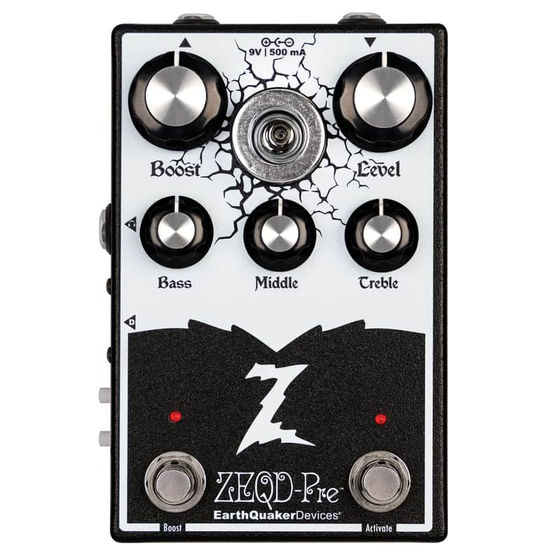 New Earthquaker ZEQD-Pre Analog Simulation Solution Preamp Guitar Effects Pedal image 1
