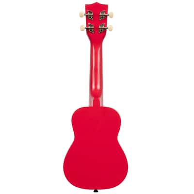 Kala Brand Soprano Ukulele & Bag Ukadelic - Cherry Red image 5