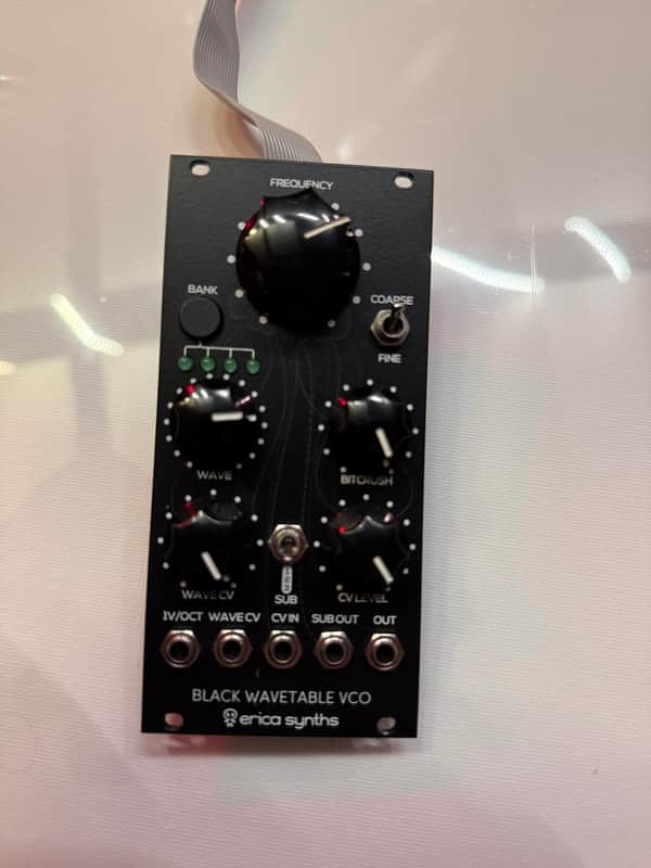 Erica Synths Black Wavetable VCO